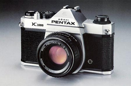 Pentax K100: debe tener una cámara de película