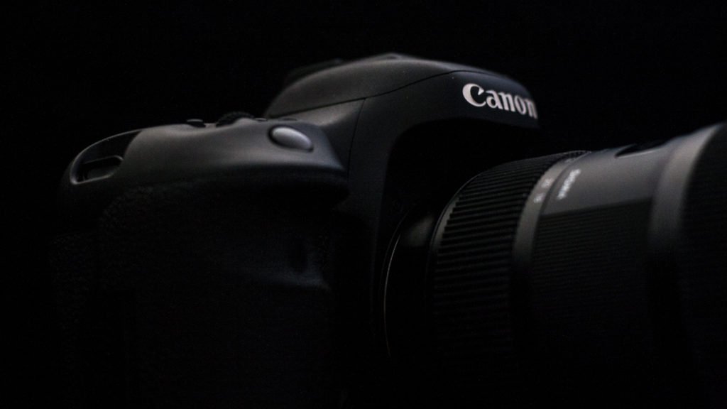 Partial shot of the Canon EOS 7D Mark II