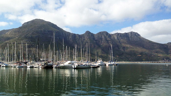 the harbour at fishhoek