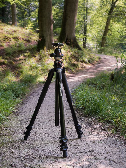 Tripods for Landscape Photography: example of Manfrotto 055XPROB in the field