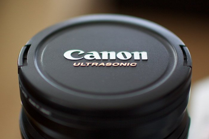Photo of a canon ultrasonic lens