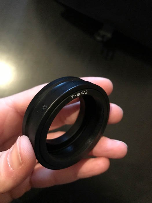 astro photography t mount adapter