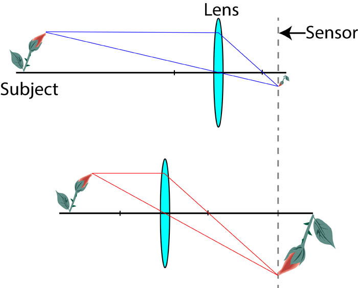 extension tubes illustration