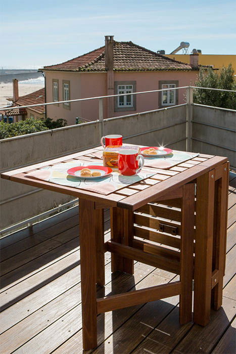 picnic table setup without diffuser