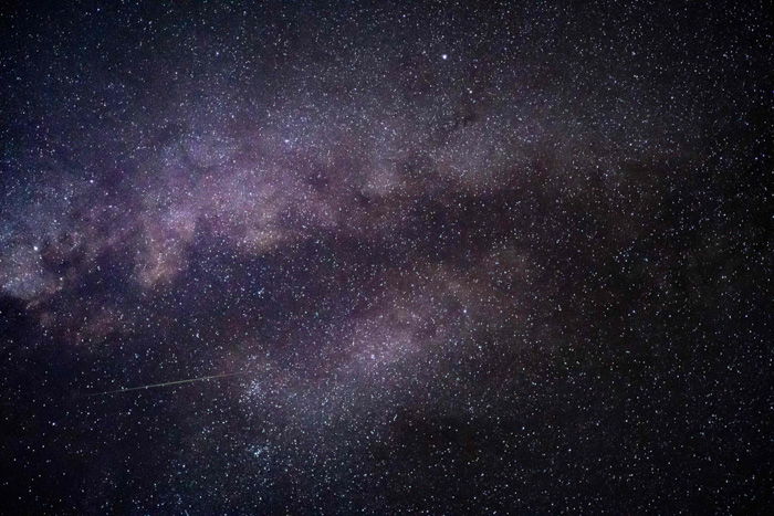 photo of the milky way on the night sky