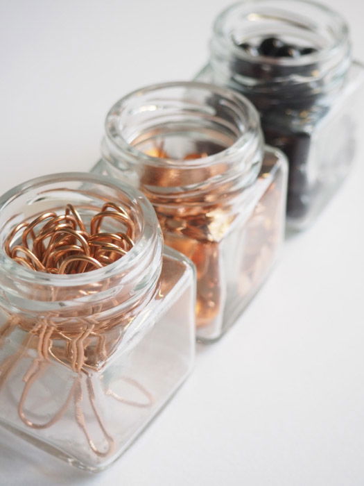 Showing jars using natural light is a great choice for photography lighting