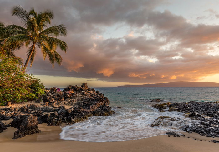  tropical beach scene