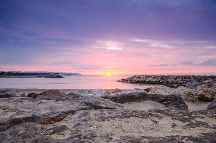 beautiful beach landscape photography