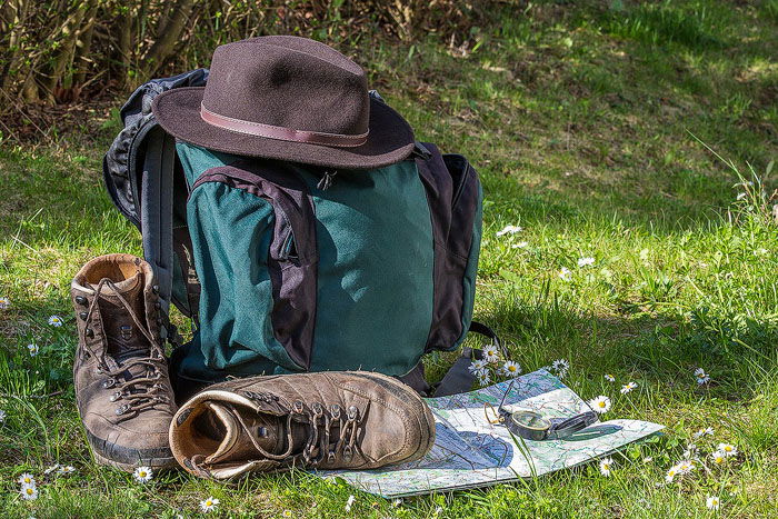 clothing landscape hiking