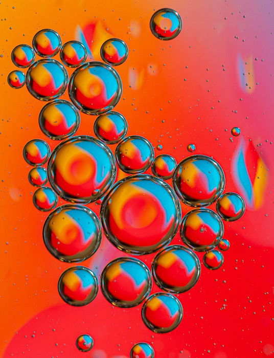 How to Create Abstract Oil and Water Photography - 30