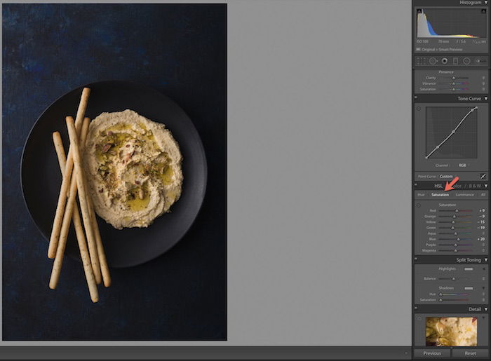 How to Edit Food Photos in Lightroom