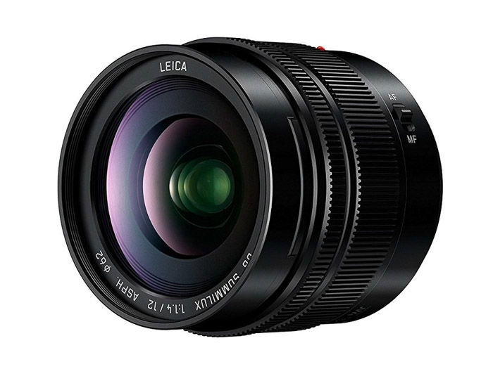  Image of a Panasonic Leica DG Summilux 12mm f/1.4, lens for Panasonic gh5 camera