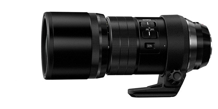  Image of a telephoto lens for Panasonic gh5 camera
