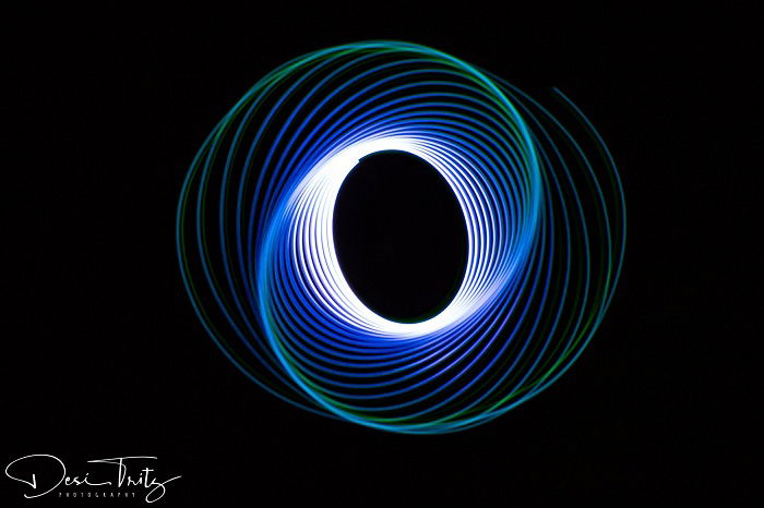 How to Shoot Light Painting Photography  Spiral Lights  - 10