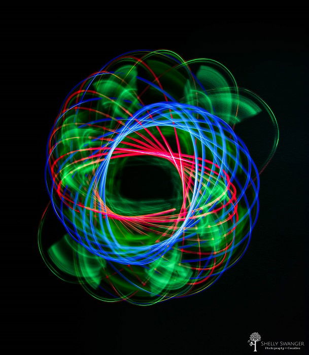 How to Shoot Light Painting Photography  Spiral Lights  - 7