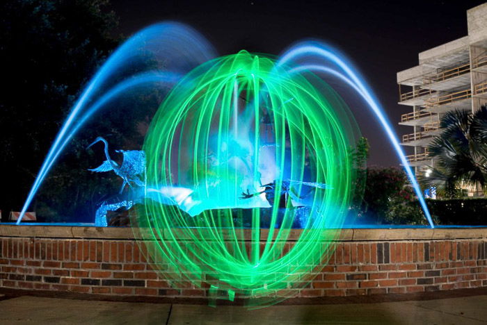 How to Shoot Light Painting Photography  Spiral Lights  - 52