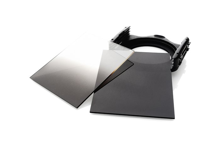 Product photo of neutral density filters on a white background