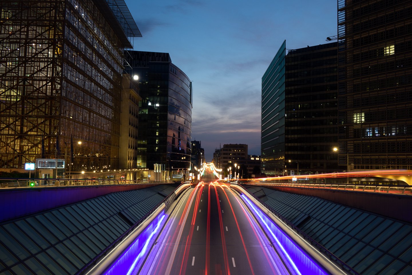 light trail photography