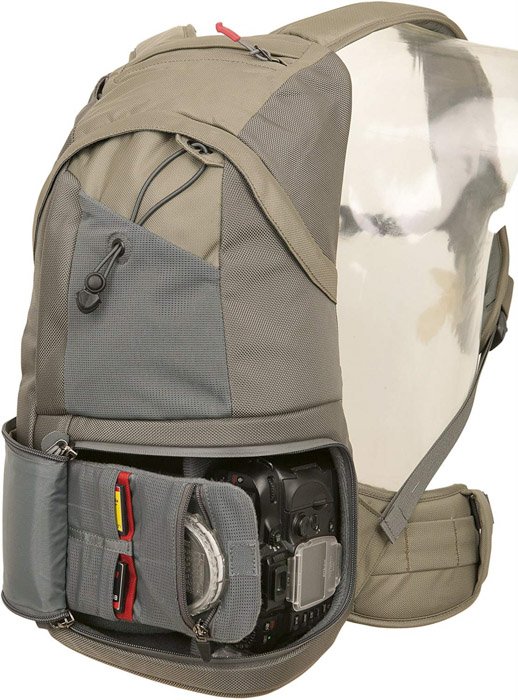  CE706GR Compact by Clik Elite camera backpack on white background