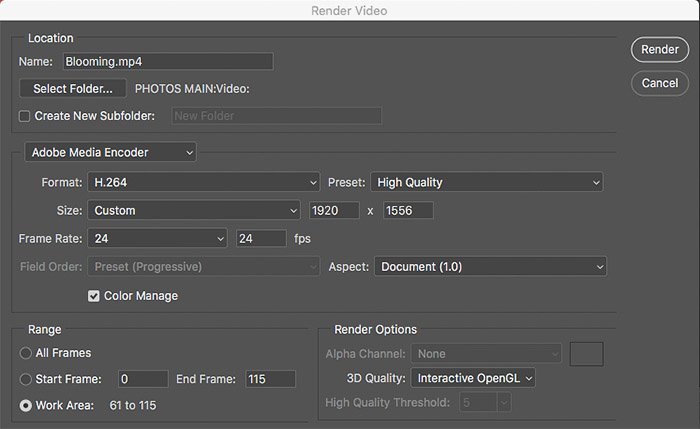 best timelapse screen record for photoshop mac