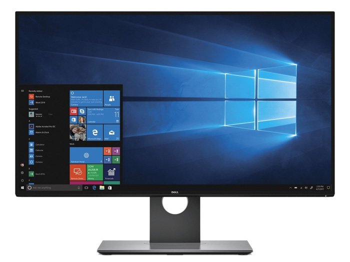 Screenshot of the Dell UltraSharp U2717D one of the best monitors for photo editing