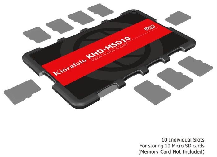 Image of the Kiorafoto Micro SD Card Holder 