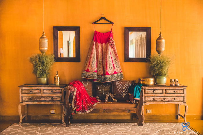 A still life wedding photo from Ramit Batra's wedding blog