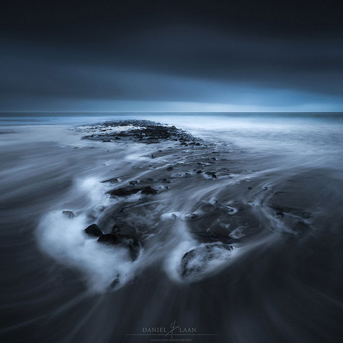 Atmospheric long exposure seascape