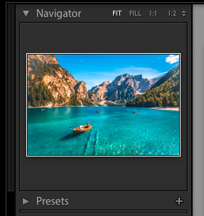 A screenshot showing how to save Lightroom presets 