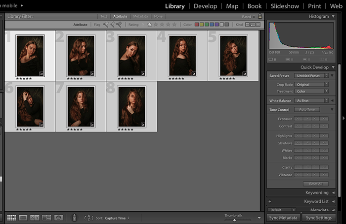 how to save presets on lightroom