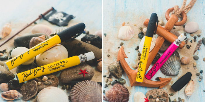 close up photos of art markers on stones, shells on beach sand photo background