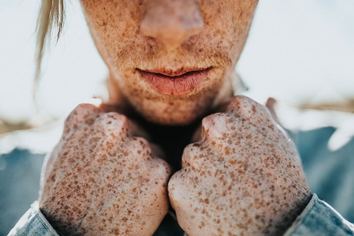 A close up portrait shot featuring alot of texture in photography 