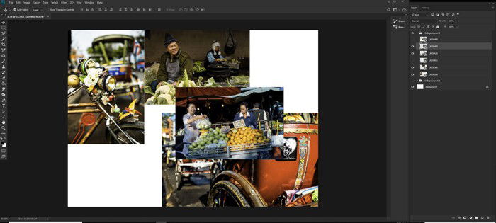 How To Make A Collage In Photoshop Step By Step