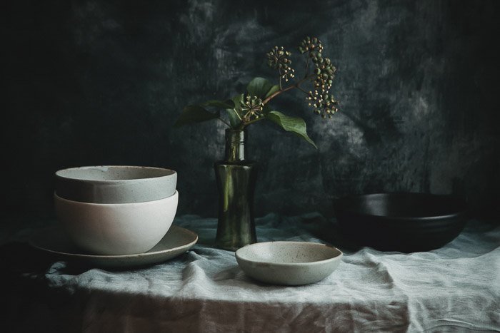 Atmospheric dark still life - how to take professional pictures