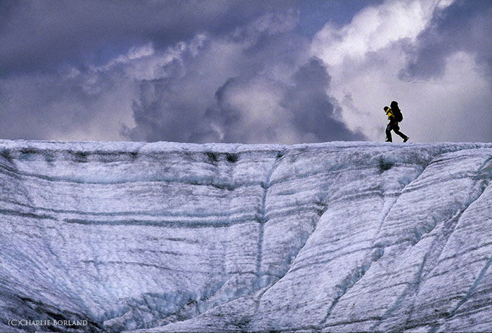 A solo adventure photo of Root Glacier, Wrangell-St. Elias, Alaska