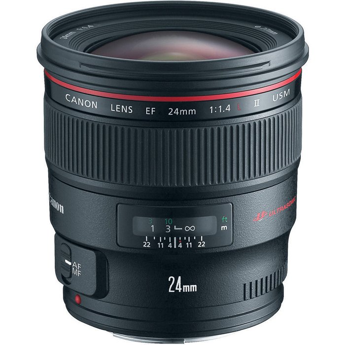 Canon EF 24mm f/1.4L II USM, best canon lenses
