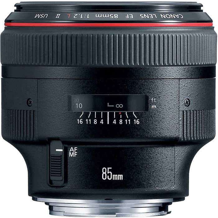 Canon EF 85mm f/1.2L II USM canon lenses