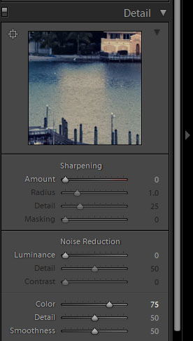 noise reduction in lightroom 5.2