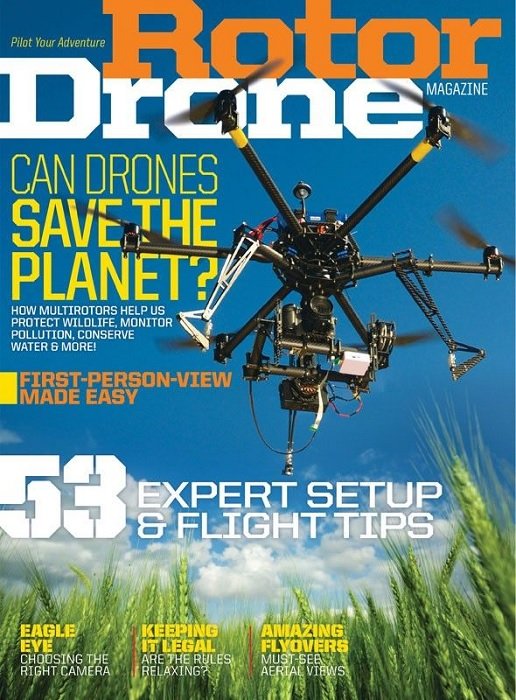 Photography Magazines Rotor Drone