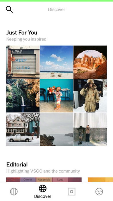 Vsco app hot sale