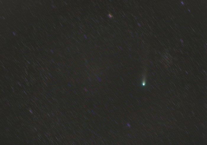 The Comet Stacking mode on DSS