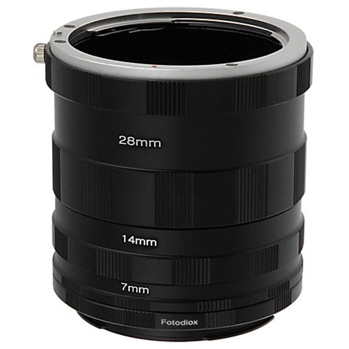 An extension tube for macro photography 