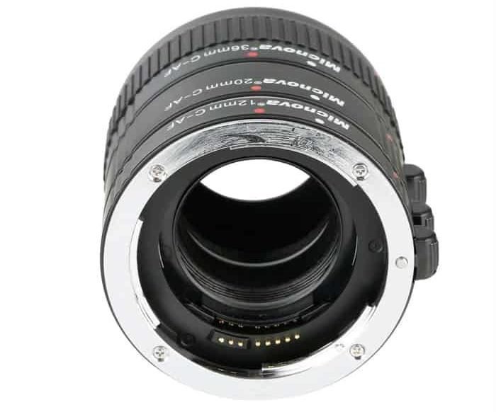 An extension tube for close up photography