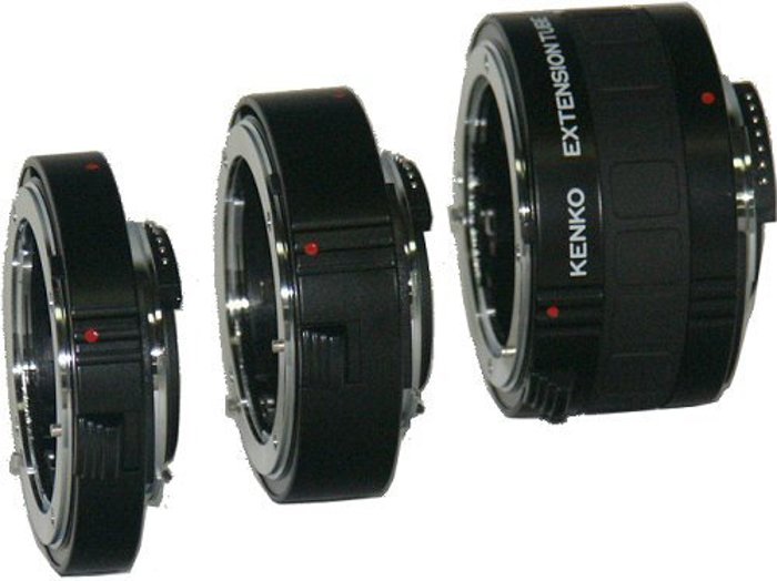 Extension tubes for macro and close ups