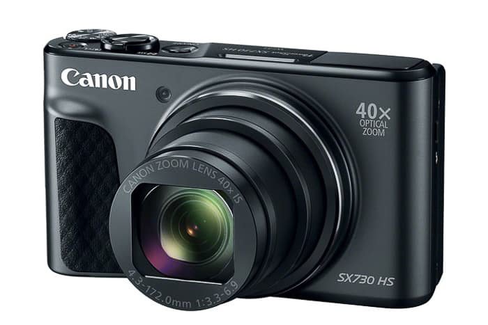 A Canon point and shoot camera