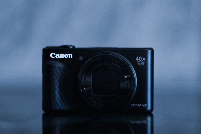 A canon powershot sx74 hs camera
