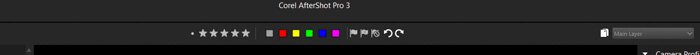 The toolbar on AfterShot Pro 3