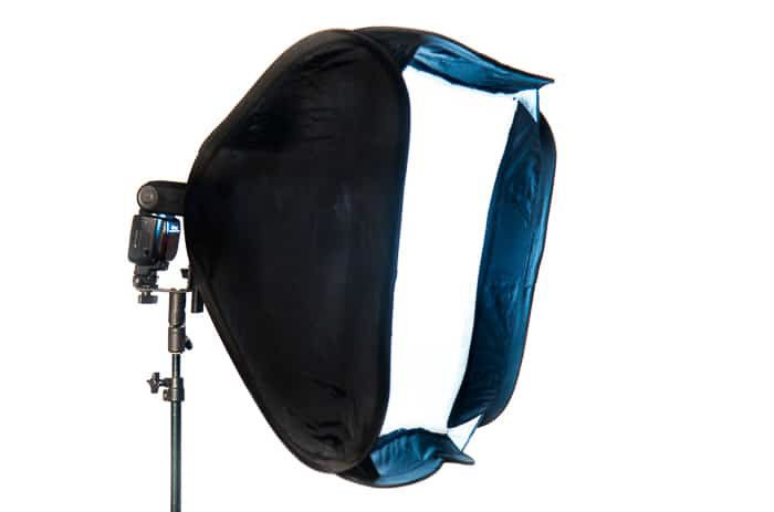 A softbox for better flash photography