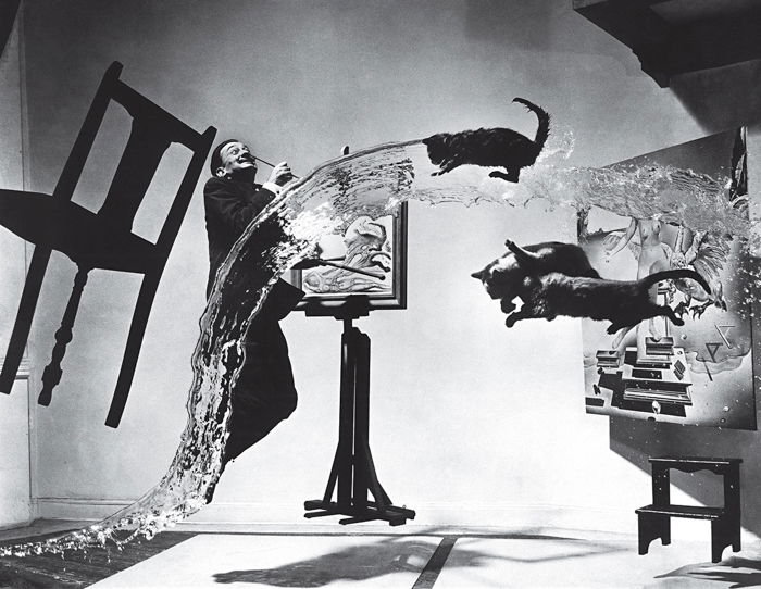 Dalí Atomicus by photographer Philippe Halsman