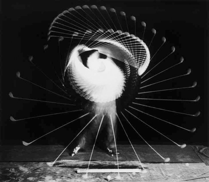 Golfer - famous pictures by Harold Edgerton 